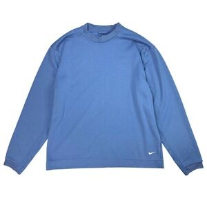 Nike Golf Long Sleeve Sweatshirt‎ Mens Size XL Pullover Swoosh Logo Blue